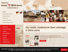 Tablet Screenshot of driving-ymca-doctor.org